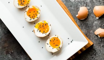trứng luộc giảm cân